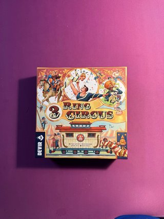 3 Ring Circus juego de mesa Devir