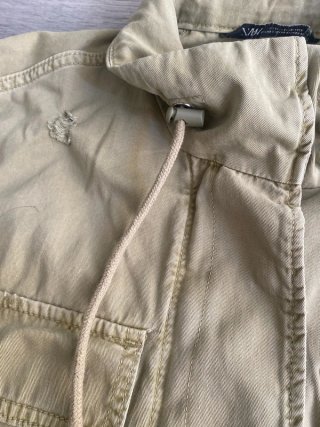 Chaqueta tipo militar verde zara