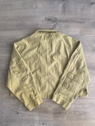 Chaqueta tipo militar verde zara