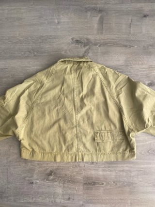 Chaqueta tipo militar verde zara