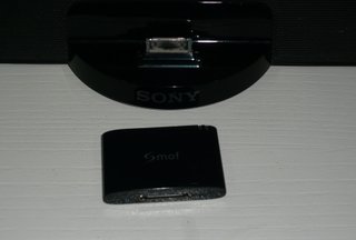 Altavoz Sony RDP-M7iP + Adaptador Bluetooth