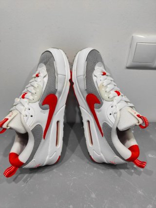 Nike Air Max 90 Futura Rojo Blanco 43