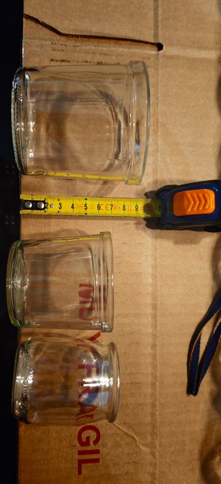 @ Lote 45 vasos cristal IKEA para manualidades.