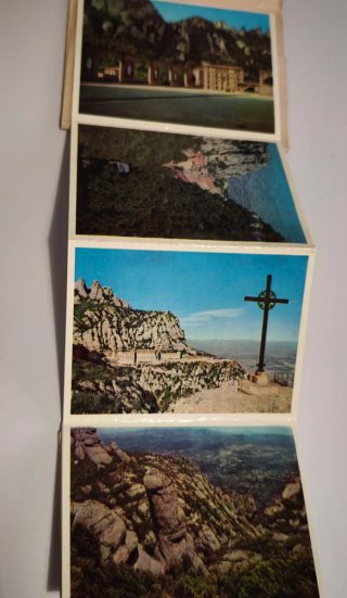 Lote 5 Desplegables Postales Vintage