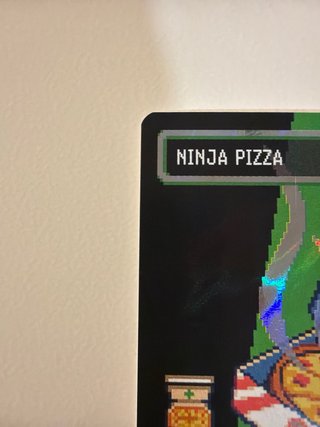 Ninja Pizza MTG TMC 0093 Foil Magic TMNT