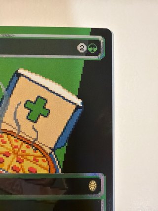 Ninja Pizza MTG TMC 0093 Foil Magic TMNT