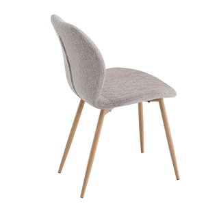 Silla de comedor acolchada