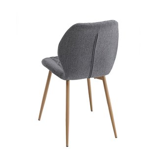 Silla de comedor acolchada