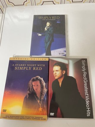 DVDs Simply Red: Live in London y más