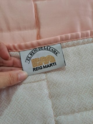 Edredón Reig Marti rosa 135 cm