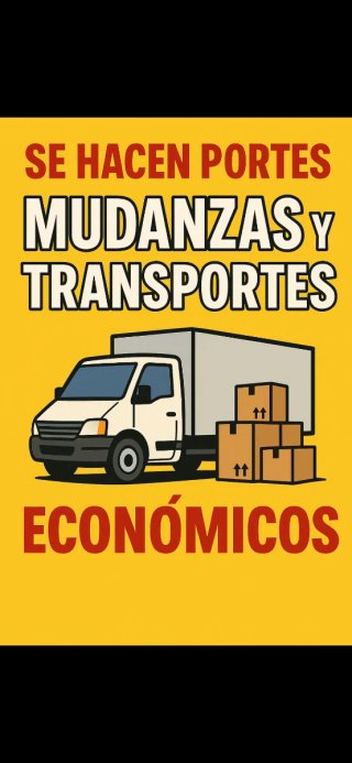 ¡¡SE REALIZAN MUDANZAS Y TRANSPORTES DE TODO TIPO!