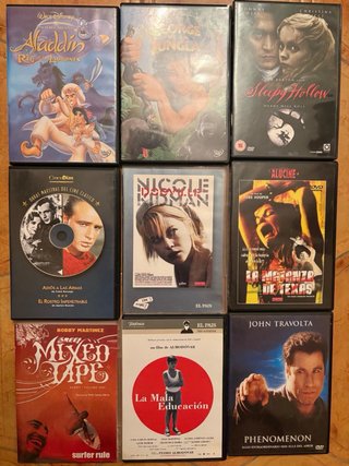 Colección DVDs Películas Varias - 2€