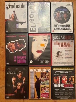 Colección DVDs Películas Varias - 2€