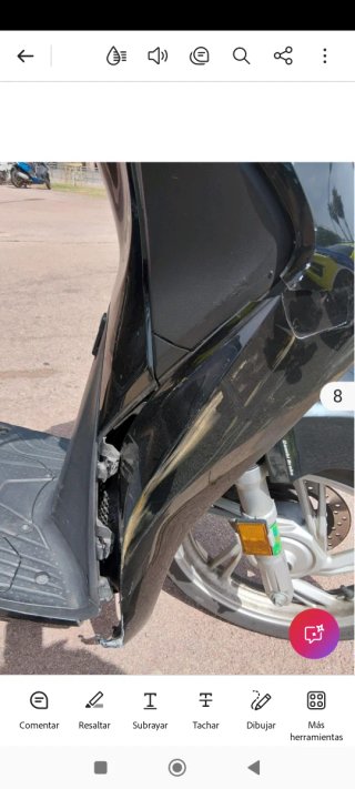 Honda SH125 Scooter Negra