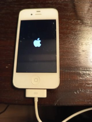 iPhone 4 Apple Argento/Bianco