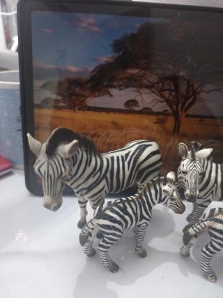 Familia de Cebras Schleich