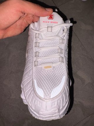 Zapatillas Nike Shox Blancas Plata Nuevas