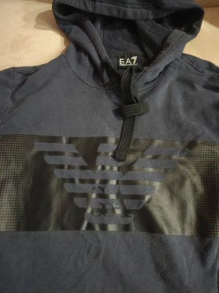 Felpa Emporio Armani Blu taglia s