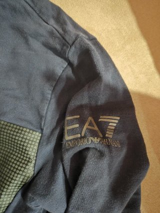 Felpa Emporio Armani Blu taglia s