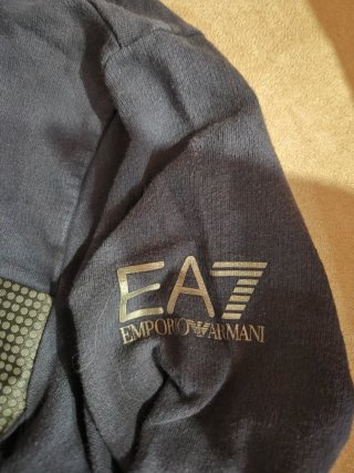 Felpa Emporio Armani Blu taglia s