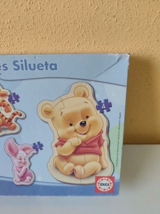 Puzzles Silueta Winnie The Pooh de Educa.