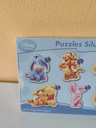 Puzzles Silueta Winnie The Pooh de Educa.
