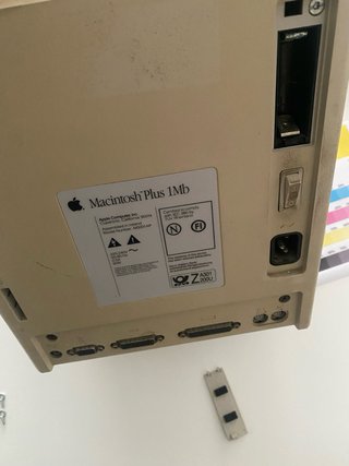 Apple Macintosh Plus Funcional