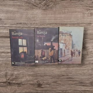 Lote 3 Libros Pío Baroja (Alianza Editorial)