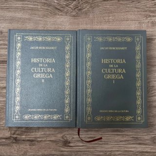 Historia de la Cultura Griega - Jacob Burckhardt (