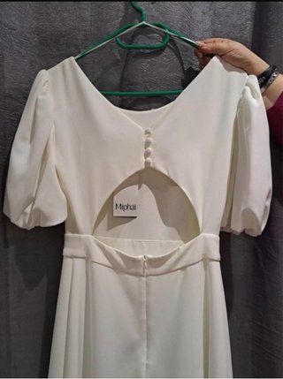 Vestido Novia Civil Midi SIN ESTRENAR
