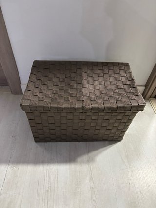 Caja / baúl de almacenaje de tela grande