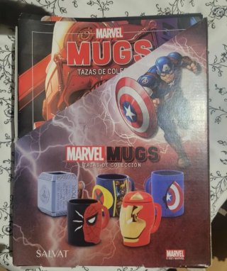 Colección 39 tazas Marvel