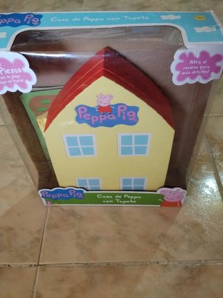 Casa de Peppa Pig con Tapete