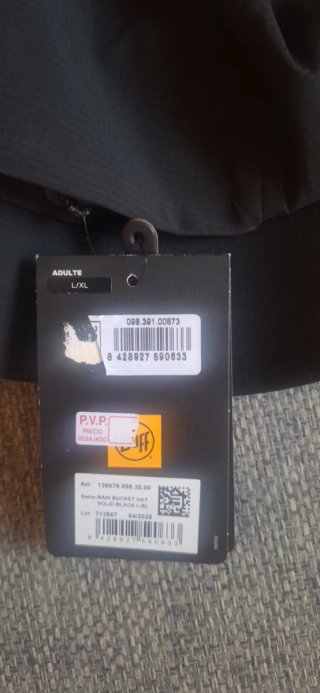 Gorro hombre L/XL marca BUFF totalmente nuevo.