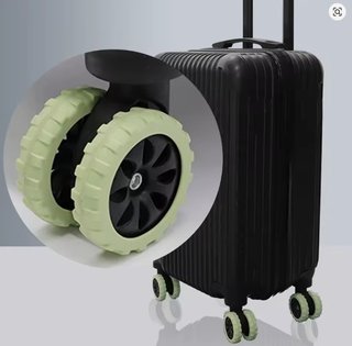 8 Protectores Silicona Ruedas Maletas a Estrenar