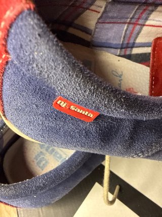 Zapatillas Dj Santa Azul