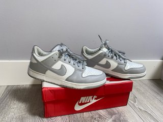 Zapatillas Nike Dunk Low Gris Blanco