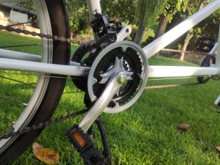 Bicicleta tándem Orbita Sport como nueva