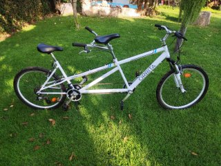 Bicicleta tándem Orbita Sport como nueva