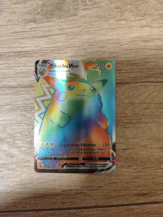 Pack 2 Cartas Pokémon Pikachu VMAX