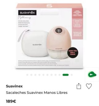 Sacaleches Eléctrico Manos Libres Suavinex