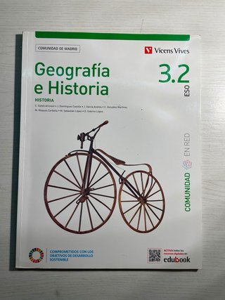 Libros Geografía e Historia 3ºESO Vicens Vives