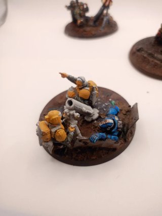 Astra Militarum Escuadra armas pesadas Warhammer