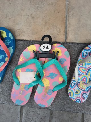 Chanclas de agua