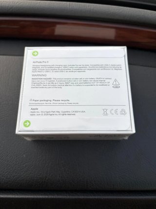 Auriculares Apple AirPods Pro 3 (Blancos)