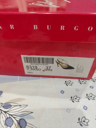 Zapatos de vestir grises talla 37
