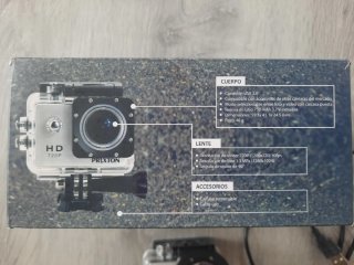 Cámara Deportiva Prixton DV609 HD impecable+caja