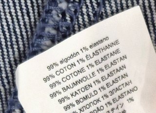 Abito corto in denim by Michael Kors, blu, Tg. 44