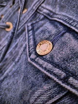 Abito corto in denim by Michael Kors, blu, Tg. 44