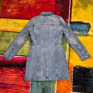 Abito corto in denim by Michael Kors, blu, Tg. 44